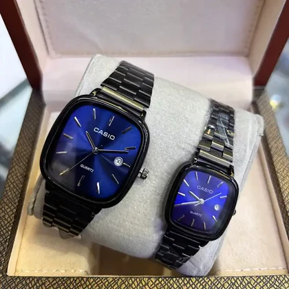 ساعت کاسیو اولد مانی زنانه ومردانه Casio -CG7887صفحه سورمه ای