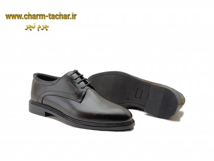 کفش مردانه رسمی مدل دربی چرم طبیعیsi120