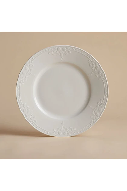 سرویس غذاخوری KORKMAZ مدل Sera Collection چینی - بژ