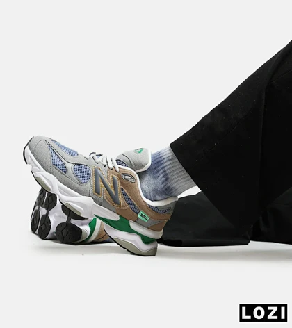 کفش کتانی مردانه طوسی فیلی NEW BALANCE 9060