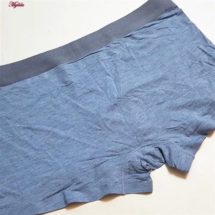 شورت مردانه مدل پادار آبی