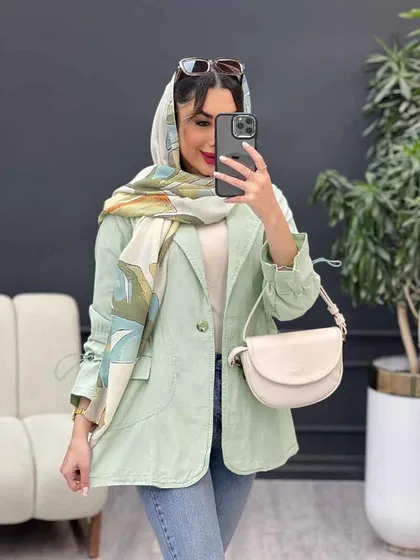 مانتو کمر گت ترلان