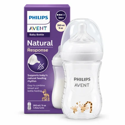 شیشه شیر اونت 260 میل طرح زرافه
