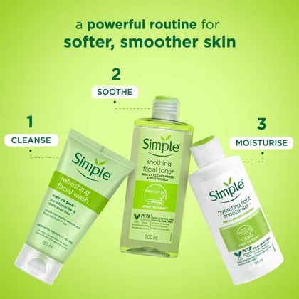 تونر آرامش بخش صورت سیمپل مدل Soothing Facial Toner