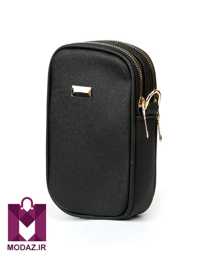کیف زنانه چرمی کمری دو زیپ چارلی K167