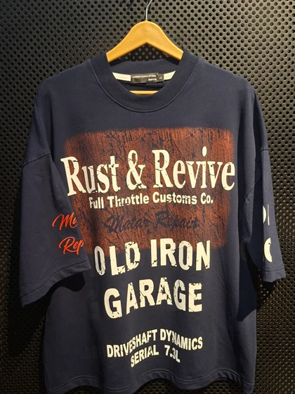 تیشرت مردانه چاپدار OLD IRON