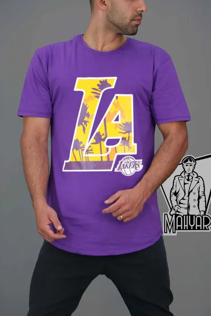 تیشرت آستین کوتاه LAKERS
