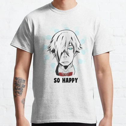 تیشرت نمایش مرگ | تیشرت Death Parade طرح SO HAPPY کد 127834