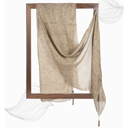 شال طرح خطی زنانه - 39251734