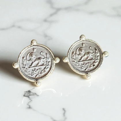 گوشواره سکه پهلوی