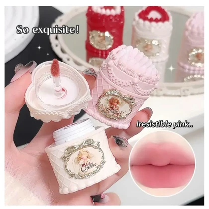 رژ لب کیک توت فرنگی HUES QUEEN