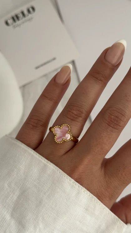 انگشتر صورتی ونکلیف