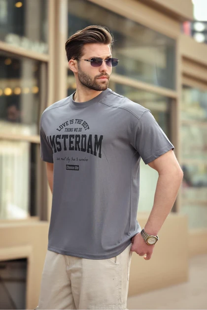 تیشرت مردانه اورجینال مدمکست madmext