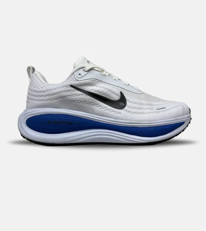 کتانی مردانه و زنانه نایک زوم ایکس سفید مشکی آبی مدل 9153 Nike ZoomX