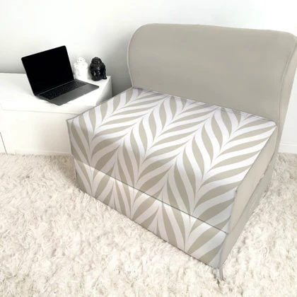 کاناپه تخت شو یک نفره گل مینیمال مدل M1148