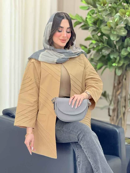 مانتو برش‌دار بغل چاک