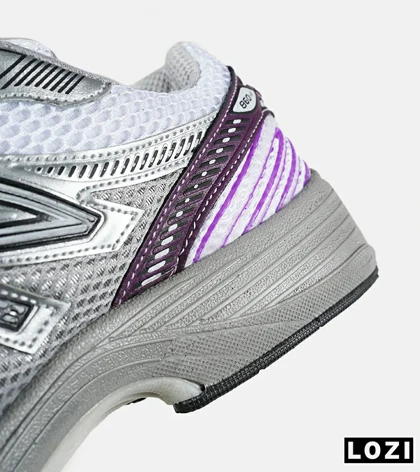 کفش کتانی مردانه و زنانه طوسی بنفش New Balance 860 V.02 مدل 7511
