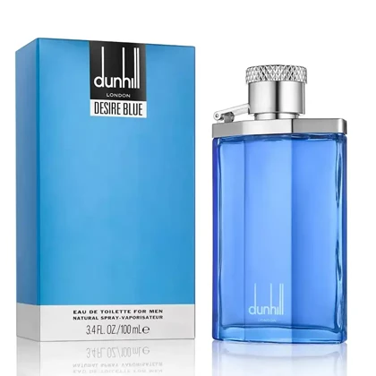 ادوتویلت مردانه دانهیل مدل Desire Blue حجم 100 میلی لیتر