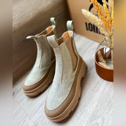 نیم‌بوت برزنتی کاپ‌دار _ 1290