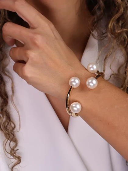 بنگل زنانه مروارید کد B2102