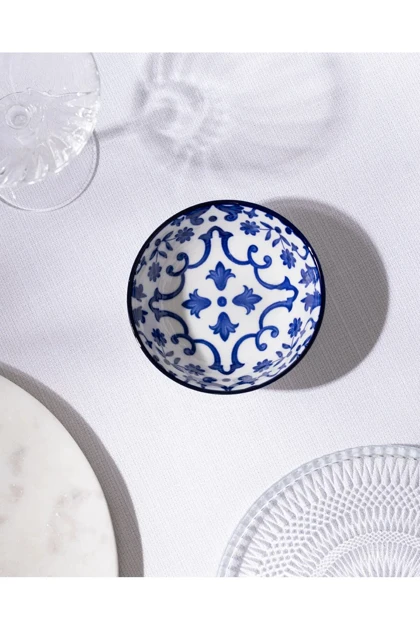 کاسه Madame Coco مدل Reve Bleu Ellis Bone China - سفید