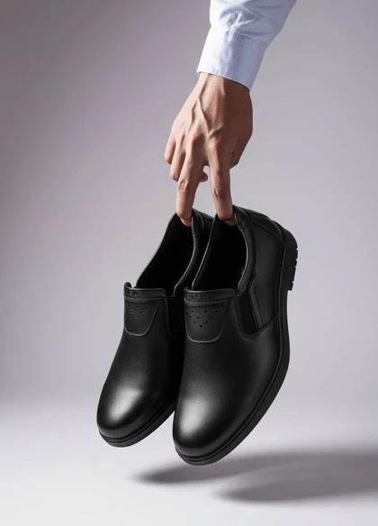 کفش روزمره مردانه مدل Shahab-مشکی