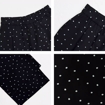 شلوار بگ کتان شکوفه