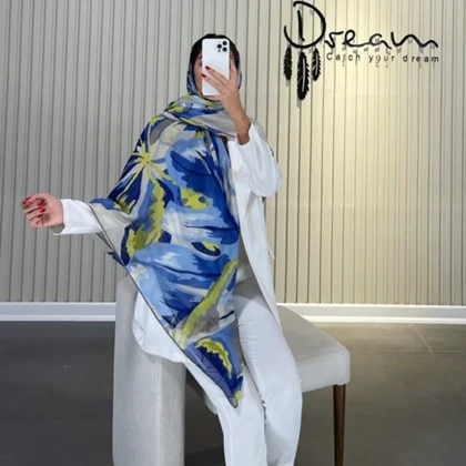 روسری طرح گل