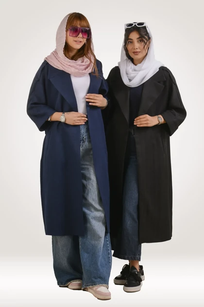 مانتو کریشه بلند دنیز