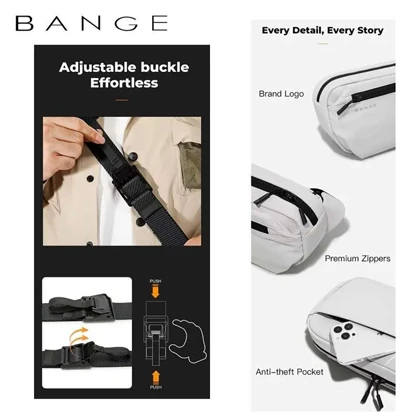 کیف دوشی ضدآب بنج BANGE BG-7851 چند منظوره