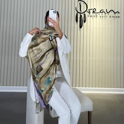 روسری طرح گل