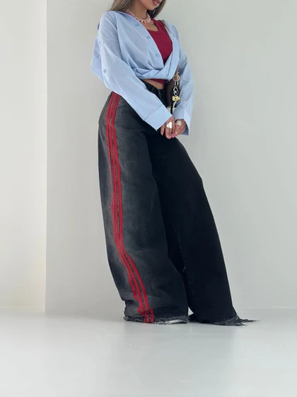 شلوار جین 3 خط