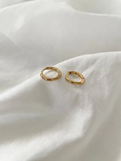 گوشواره حلقه‌ای ساده