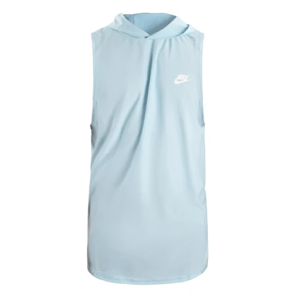 رکابی کلاهدار ورزشی مردانه نایک مدل VHD-Dri Fit-4K1003 آبی روشن