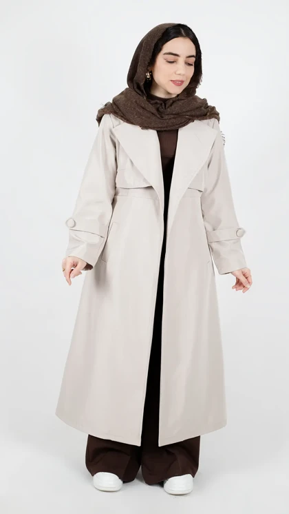 بارانی بلند آستردار سانتانا