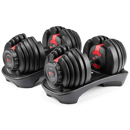 دمبل متغیر 2.5 تا 25 کیلوگرم بسته دو عددی