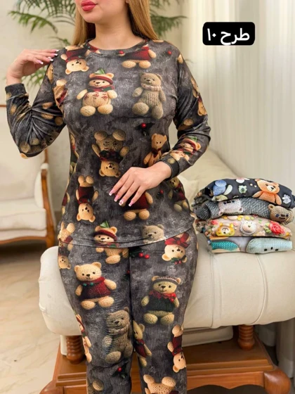 ست مخمل پاندا 3666