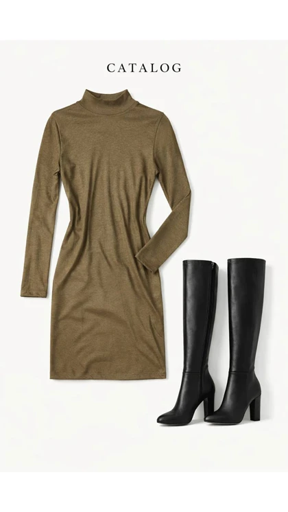 تونیک یقه 4سانت زنانه 11859