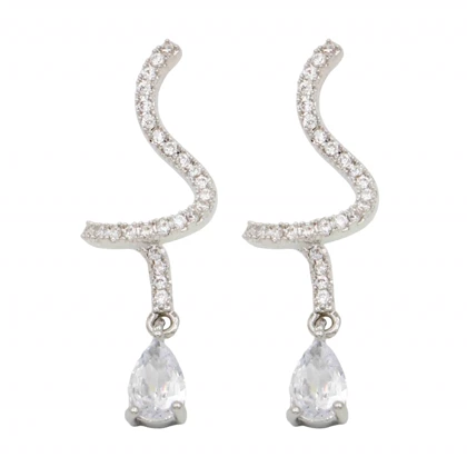 گوشواره زنانه مدل پیچ پیچی