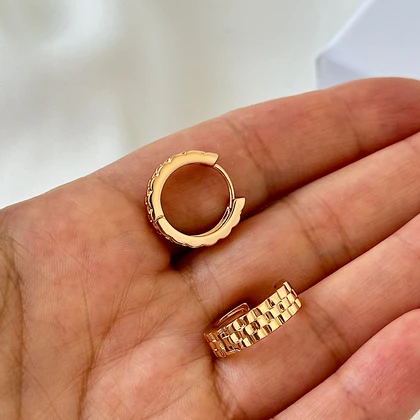 گوشواره حلقه‌ای ژوپینگ کد 175