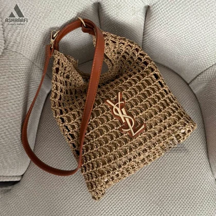 کیف حصیری وای اس ال YSL Tote Bag A03