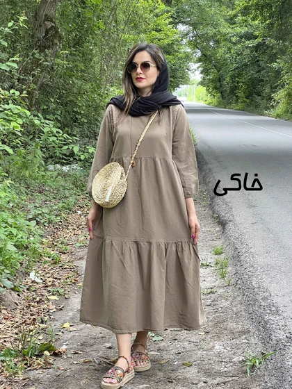 پیراهن مانتویی دریا