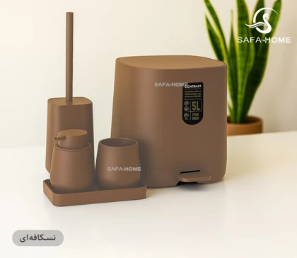 ست سرویس بهداشتی 6 پارچه مدل میامی مات