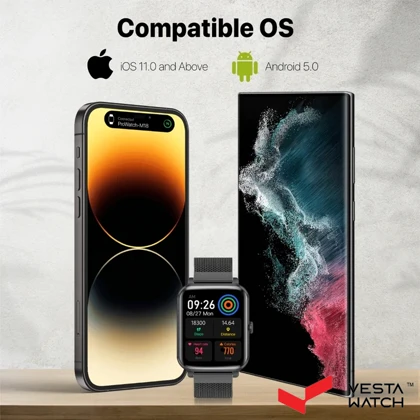 ساعت مچی هوشمند پرومیت PROMATE مدل PROWATCH-M18.GRAPHITE