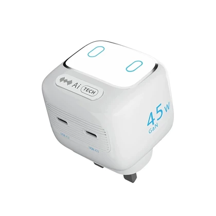 آداپتور 45W پاورولوژی مدل POWEROLOGY LUNIX AICHARGER PWCUQC052