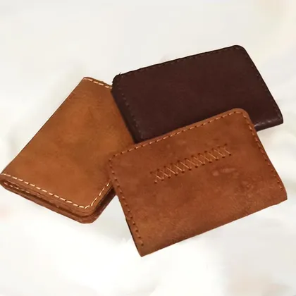 جاکارتی چرم طبیعی مدل کتابی