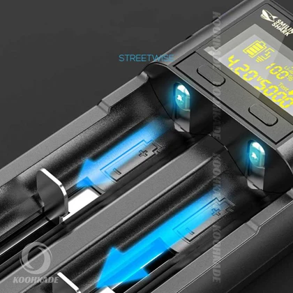 شارژر هوشمند باتری SMILING SHARK کد CD-002D