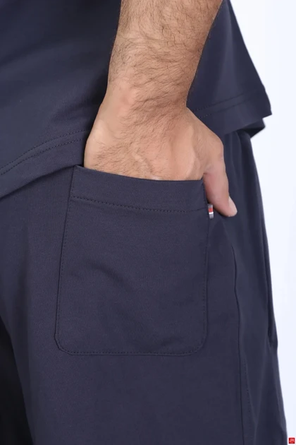 ست تیشرت و شلوارک مردانه کد 05027