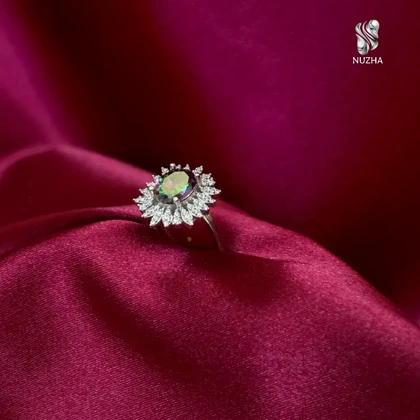 انگشترنقره زنانه کدanz1107