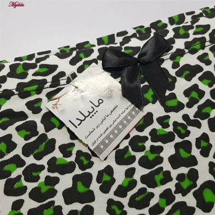 شورت زنانه ماییلدا مدل پلنگی کد 5453